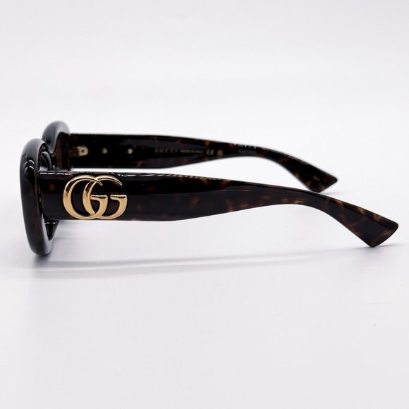 NEW GUCCI GG1829SK 002 DARK HAVANA WOMEN SUNGLASSES GUCCI - Picture 8 of 13